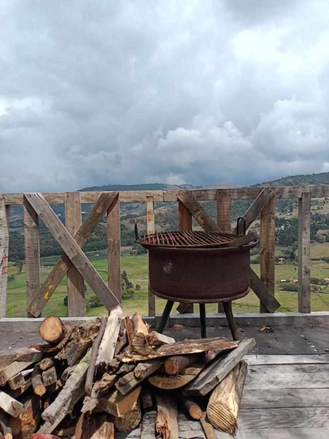 Mini Cabana Roca Glamping Suesca Buitenkant foto