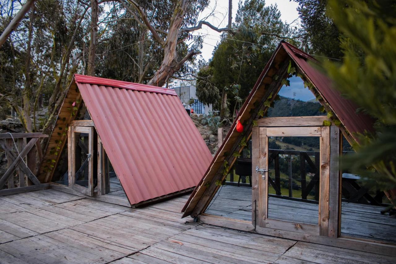 Mini Cabana Roca Glamping Suesca Buitenkant foto