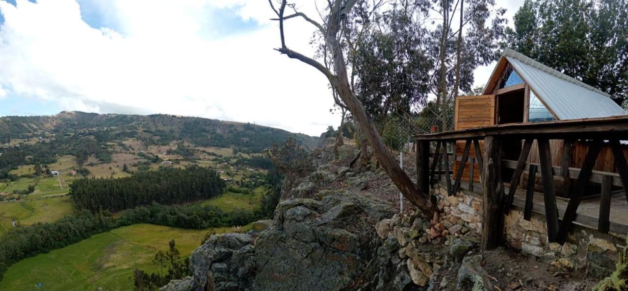 Mini Cabana Roca Glamping Suesca Buitenkant foto