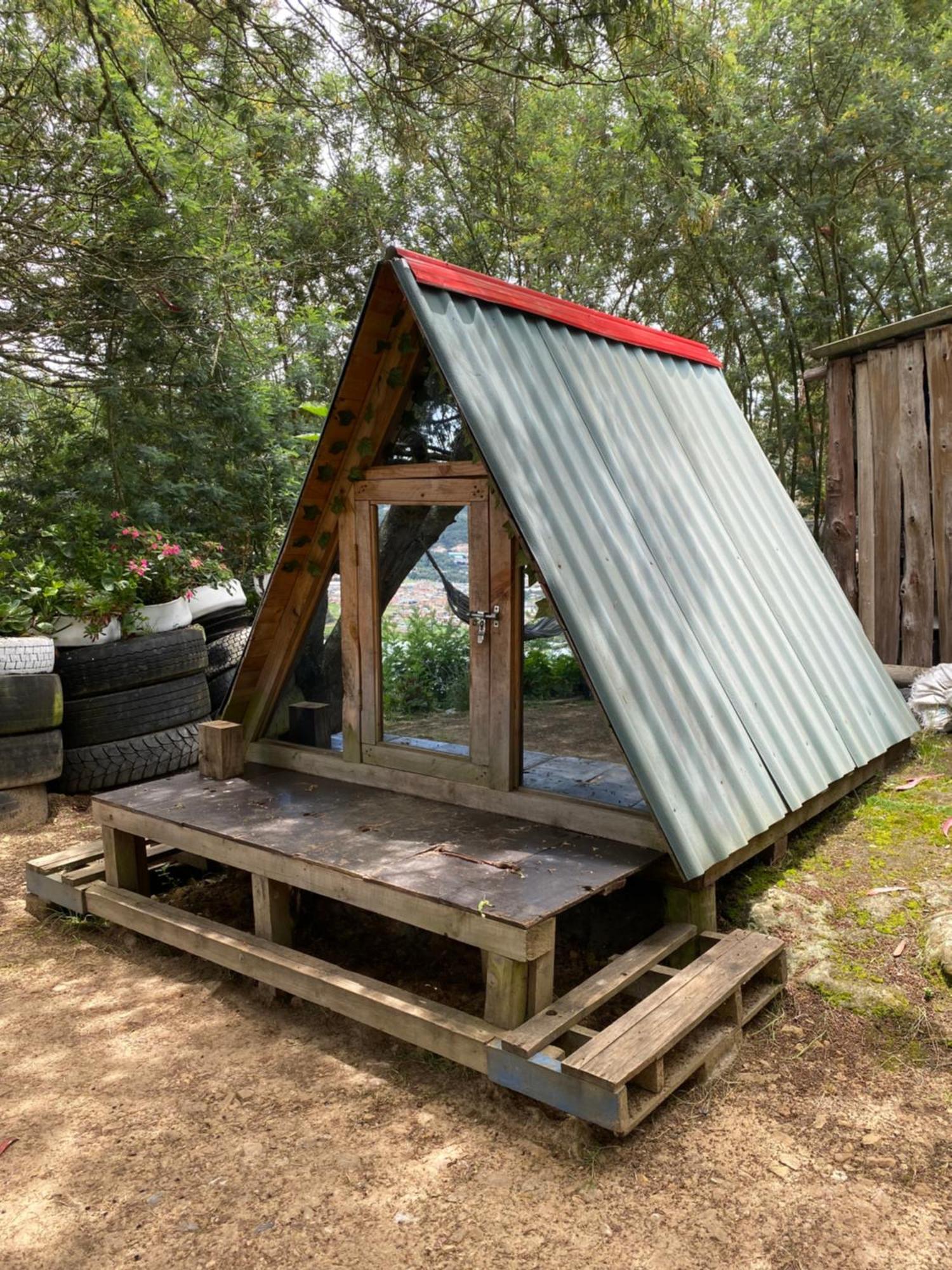 Mini Cabana Roca Glamping Suesca Buitenkant foto