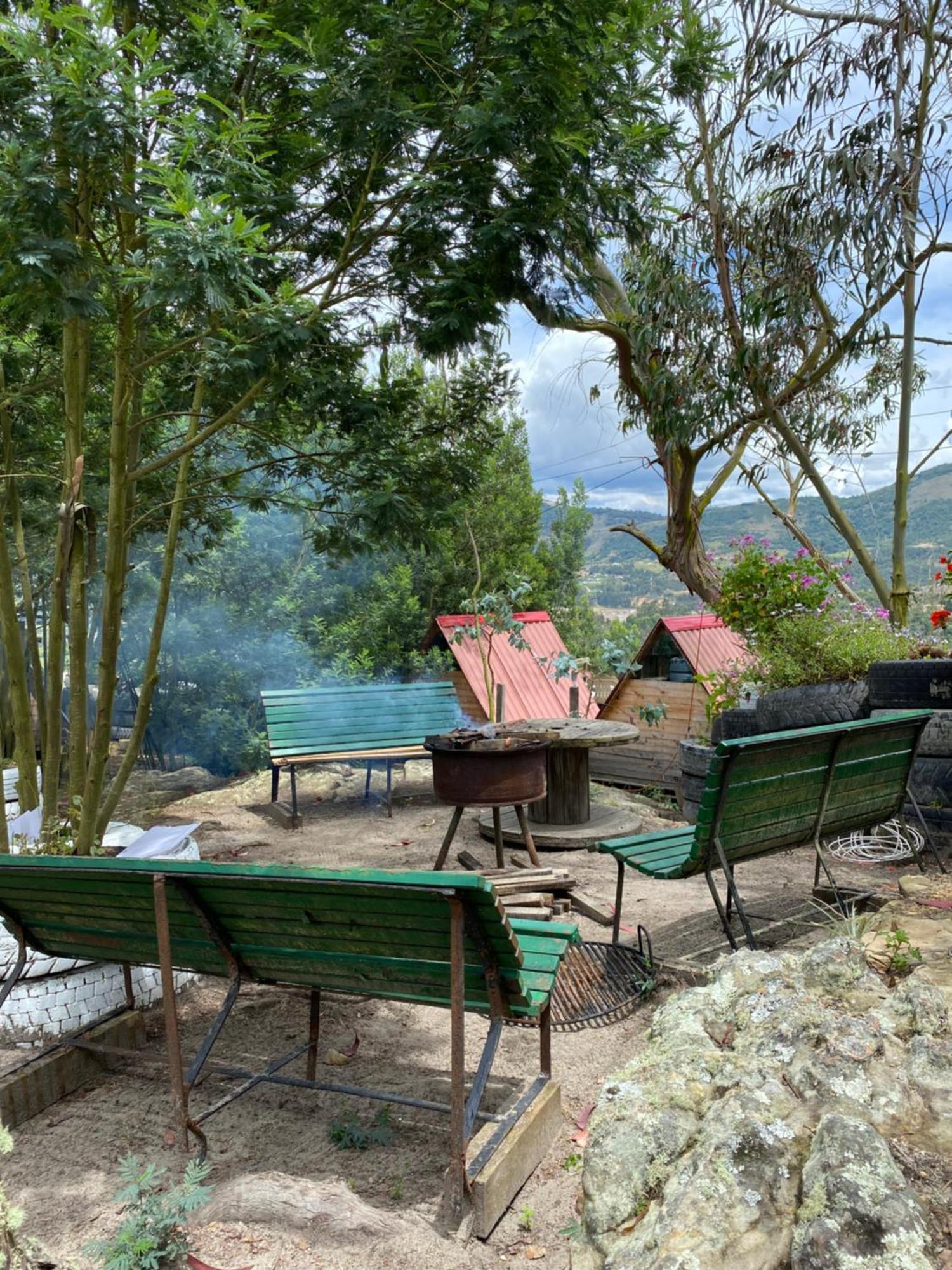 Mini Cabana Roca Glamping Suesca Buitenkant foto